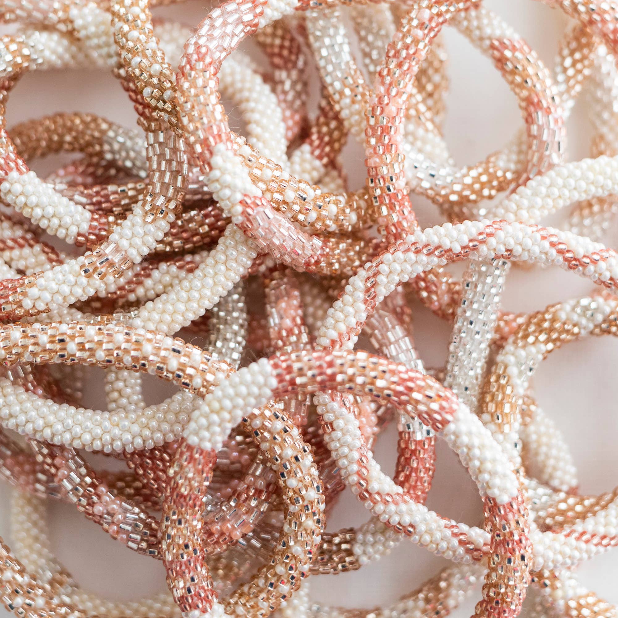 Roll-On® armbanden - Rosé