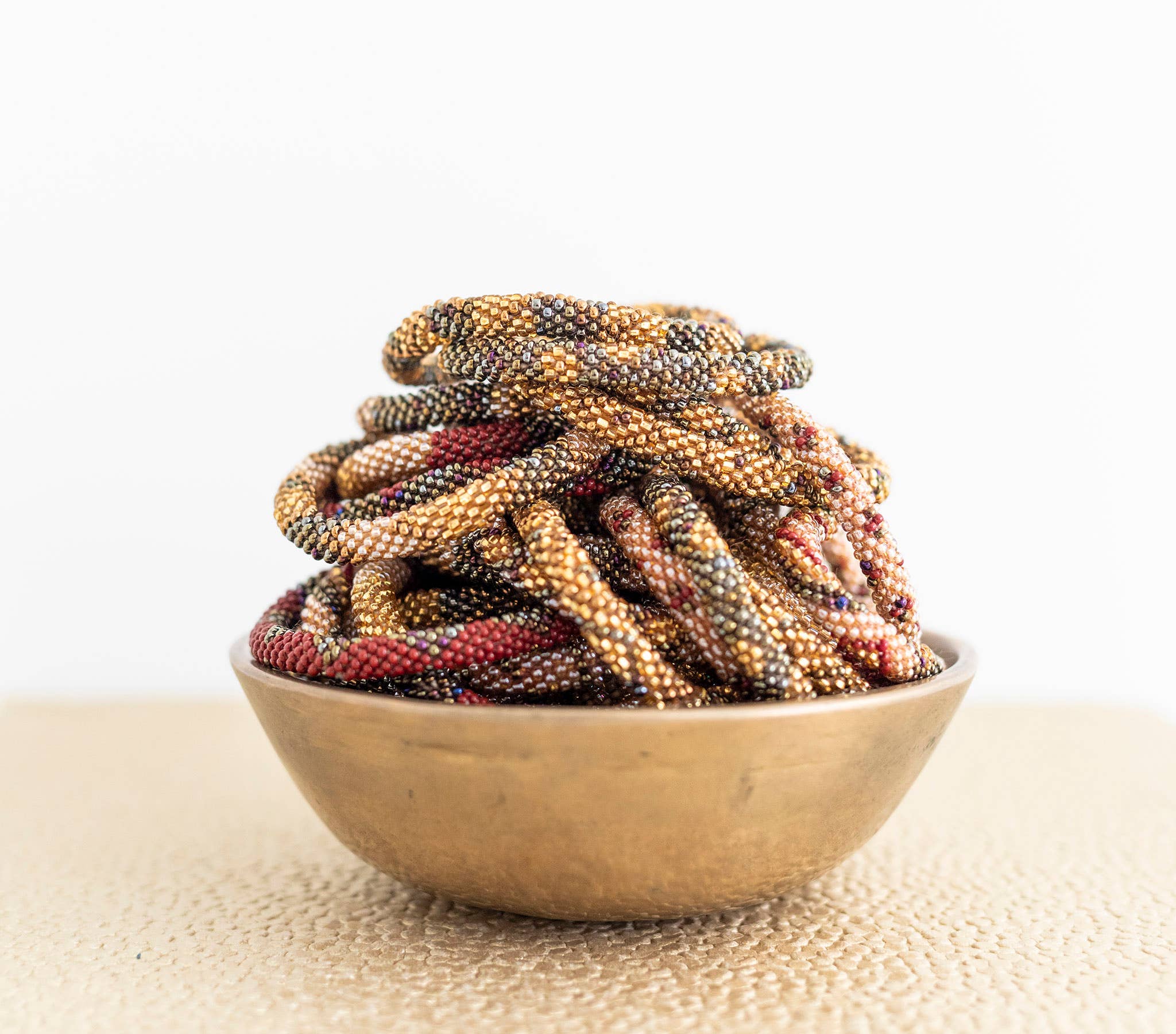 Roll-On® armbanden - Kastanje