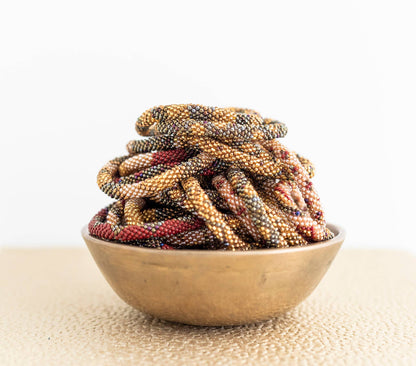 Roll-On® armbanden - Kastanje