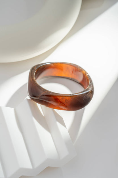 Marmeren effect hars armband