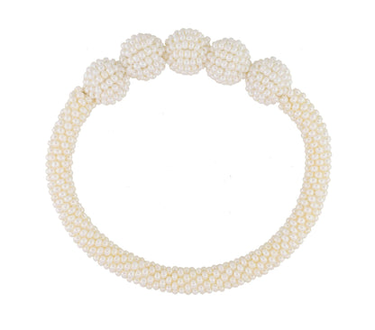 Roll-On® globe armband - Creme