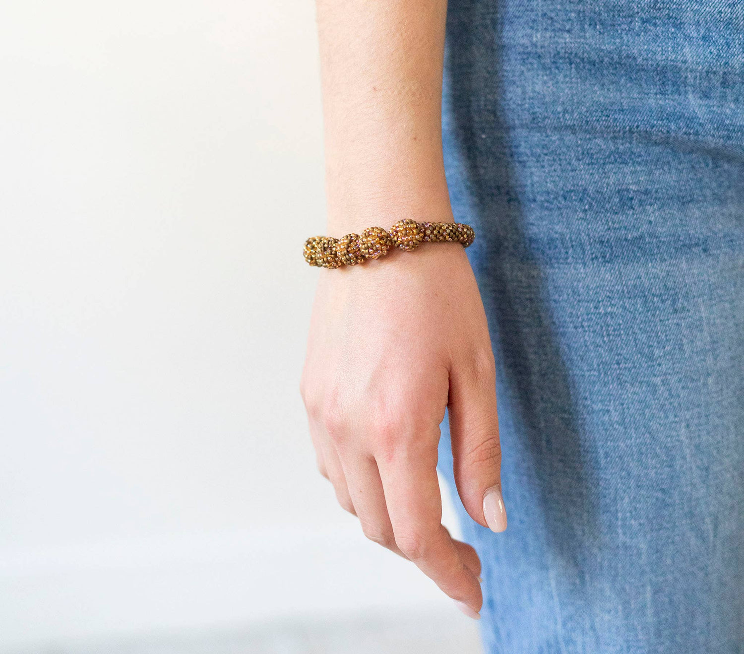 Roll-On® globe armband - Jaguar