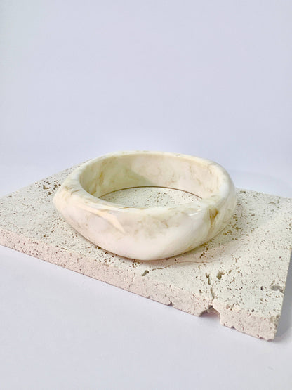 Marmeren effect hars armband