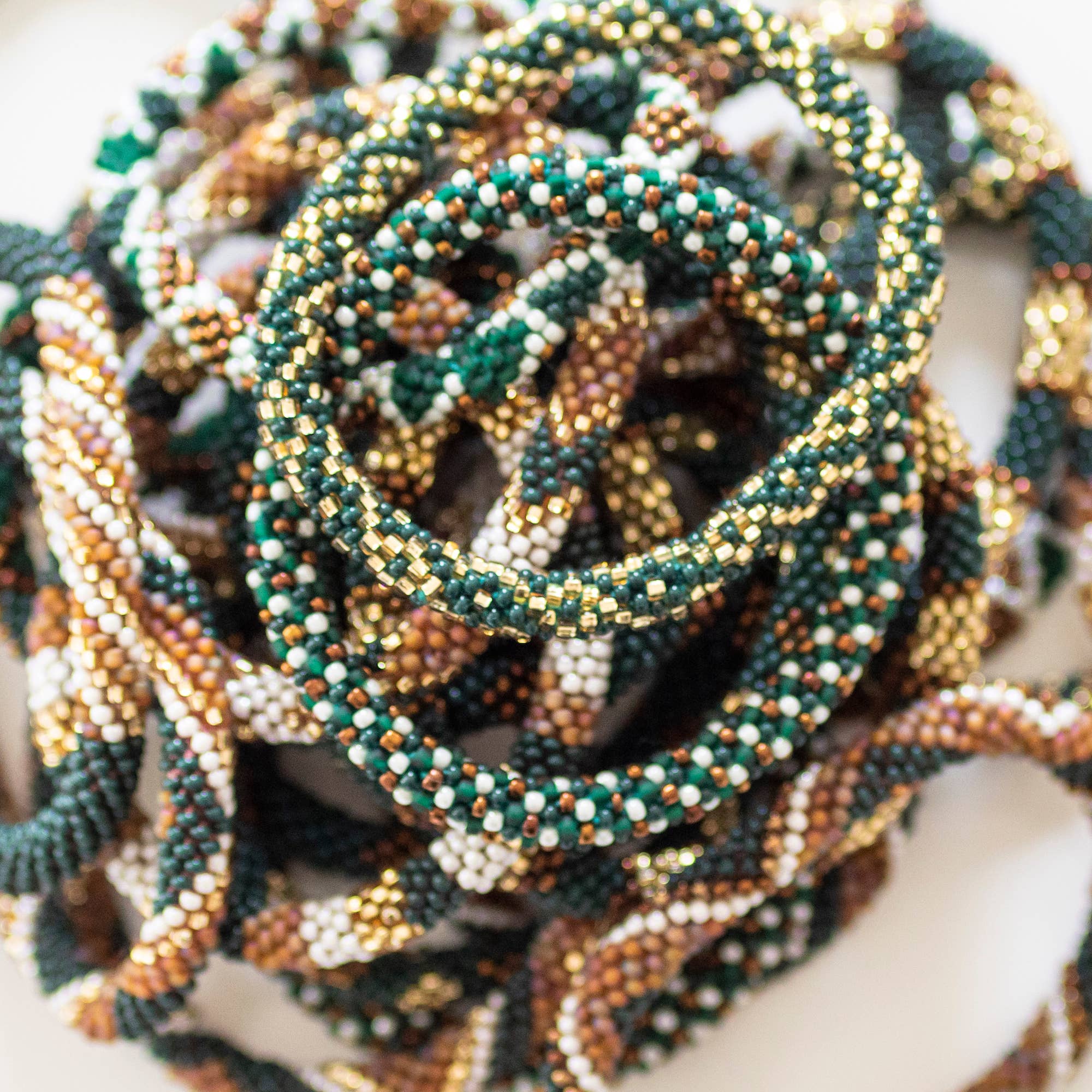 Roll-On® armbanden - Legergroen