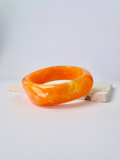 Marmeren effect hars armband