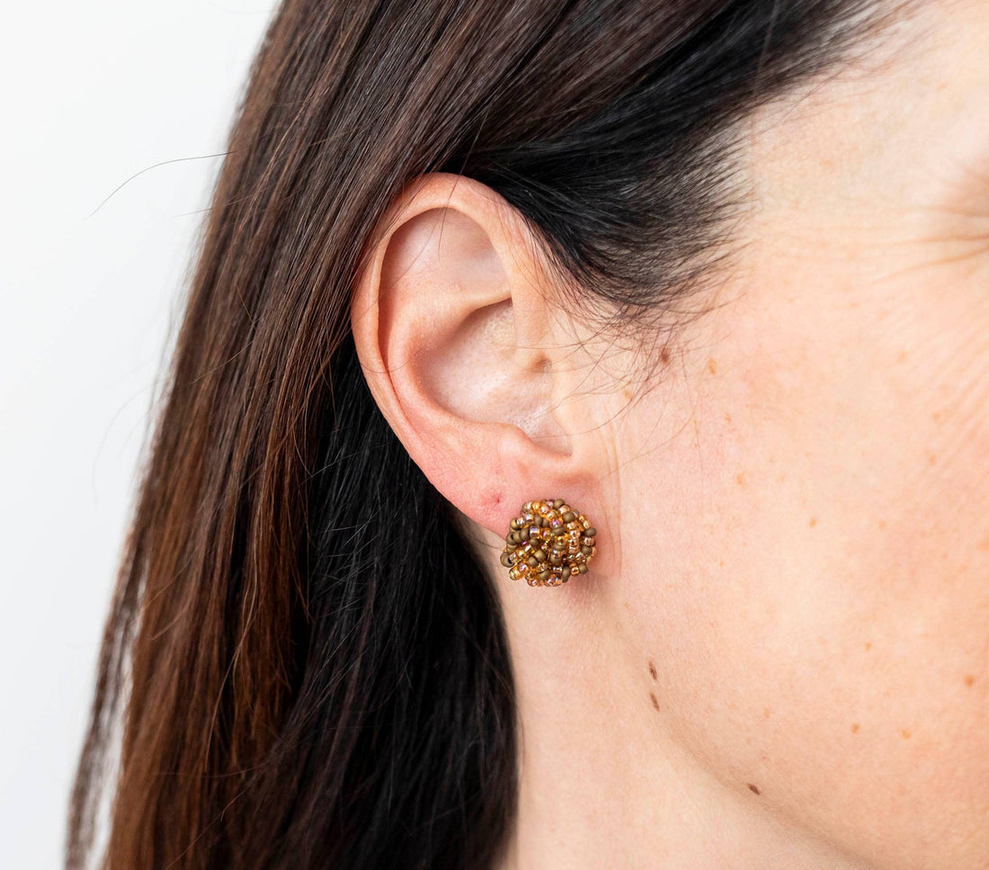 Rozet oorbel - Jaguar