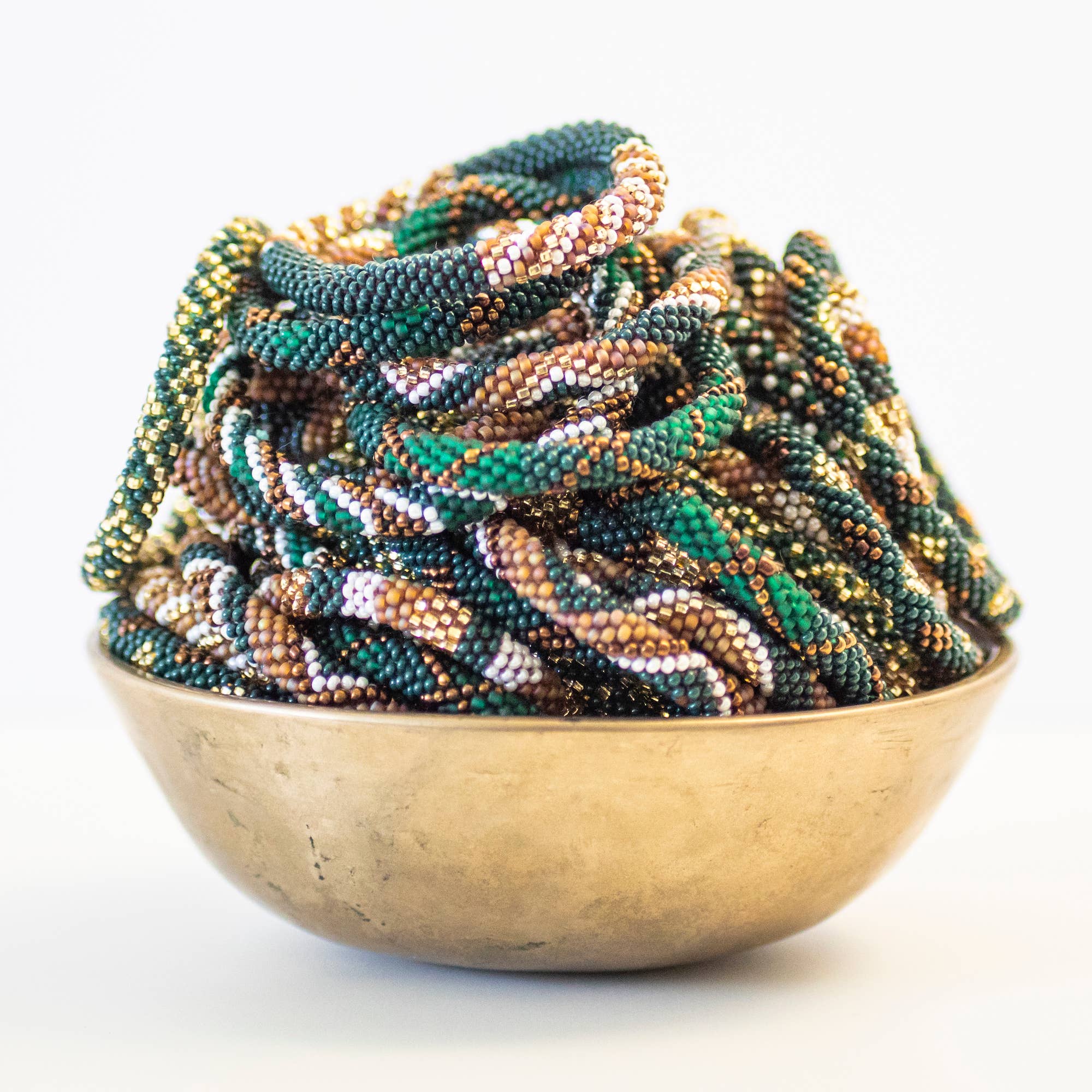 Roll-On® armbanden - Legergroen