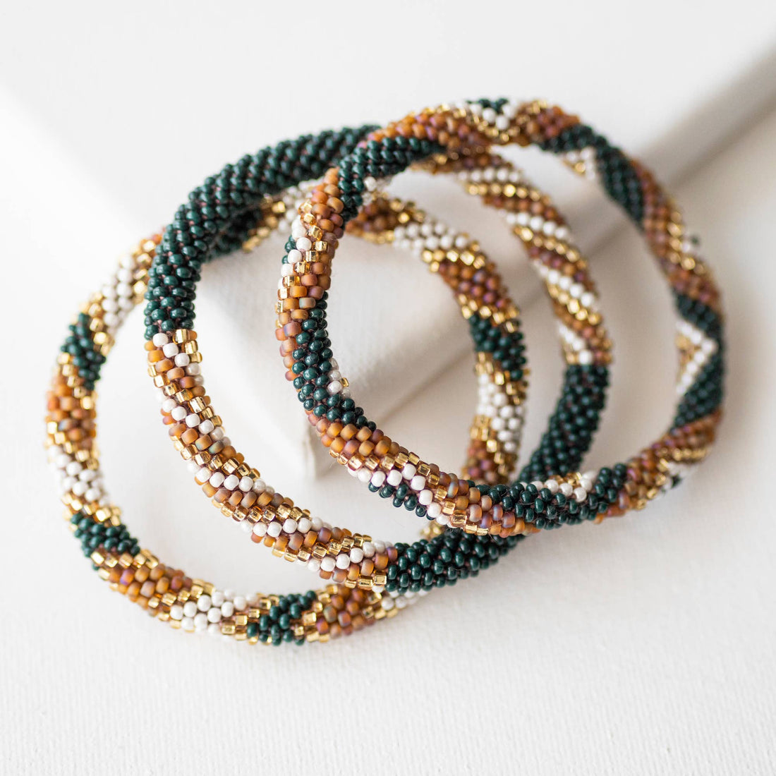 Roll-On® armbanden - Legergroen