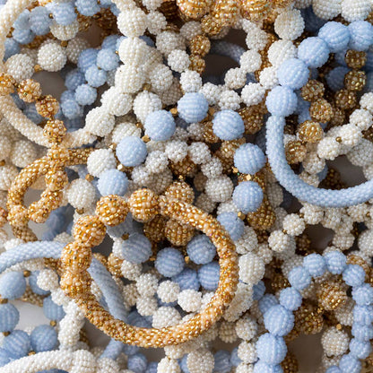 Roll-On® globe armband - Creme