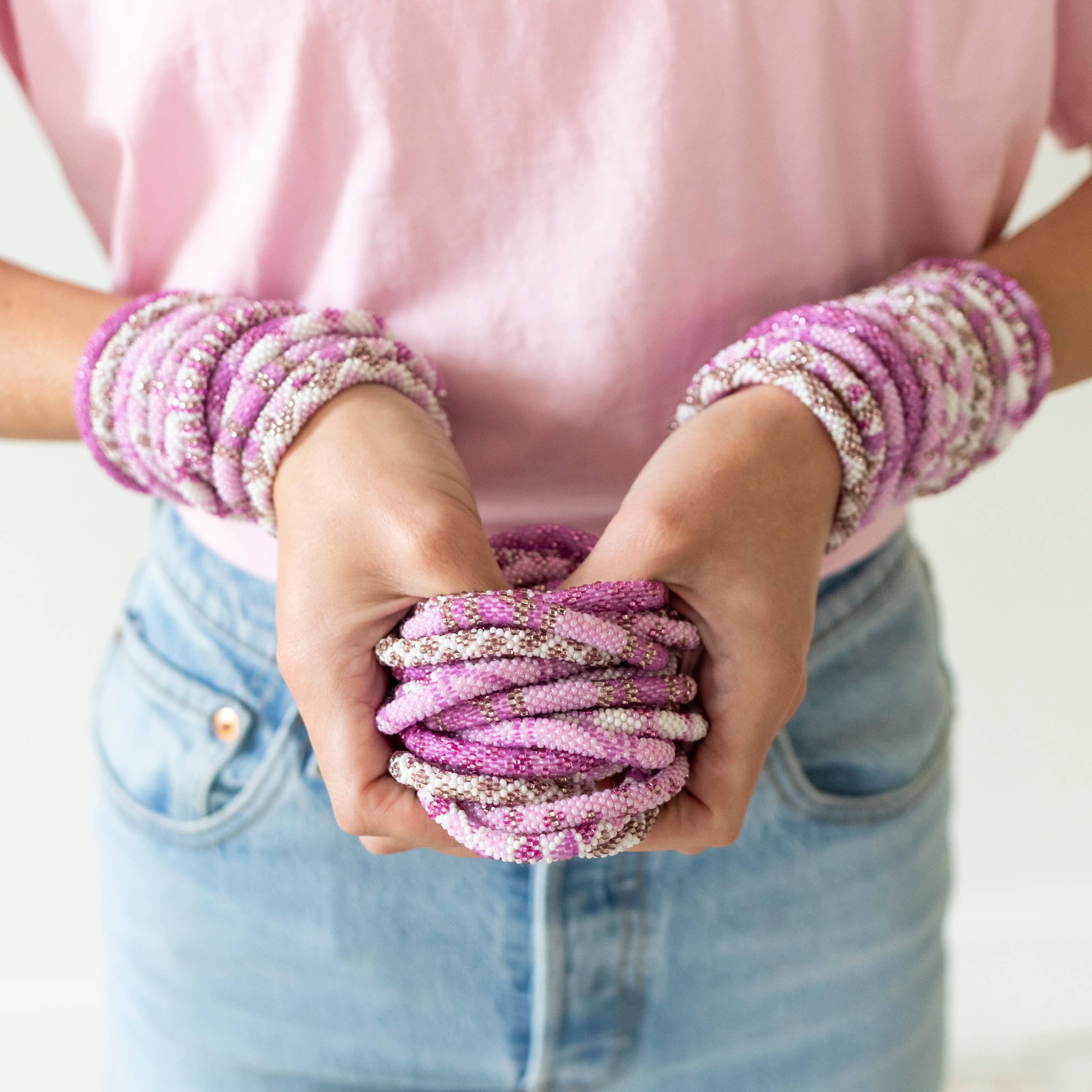 Roll-On® armband - Orchidee