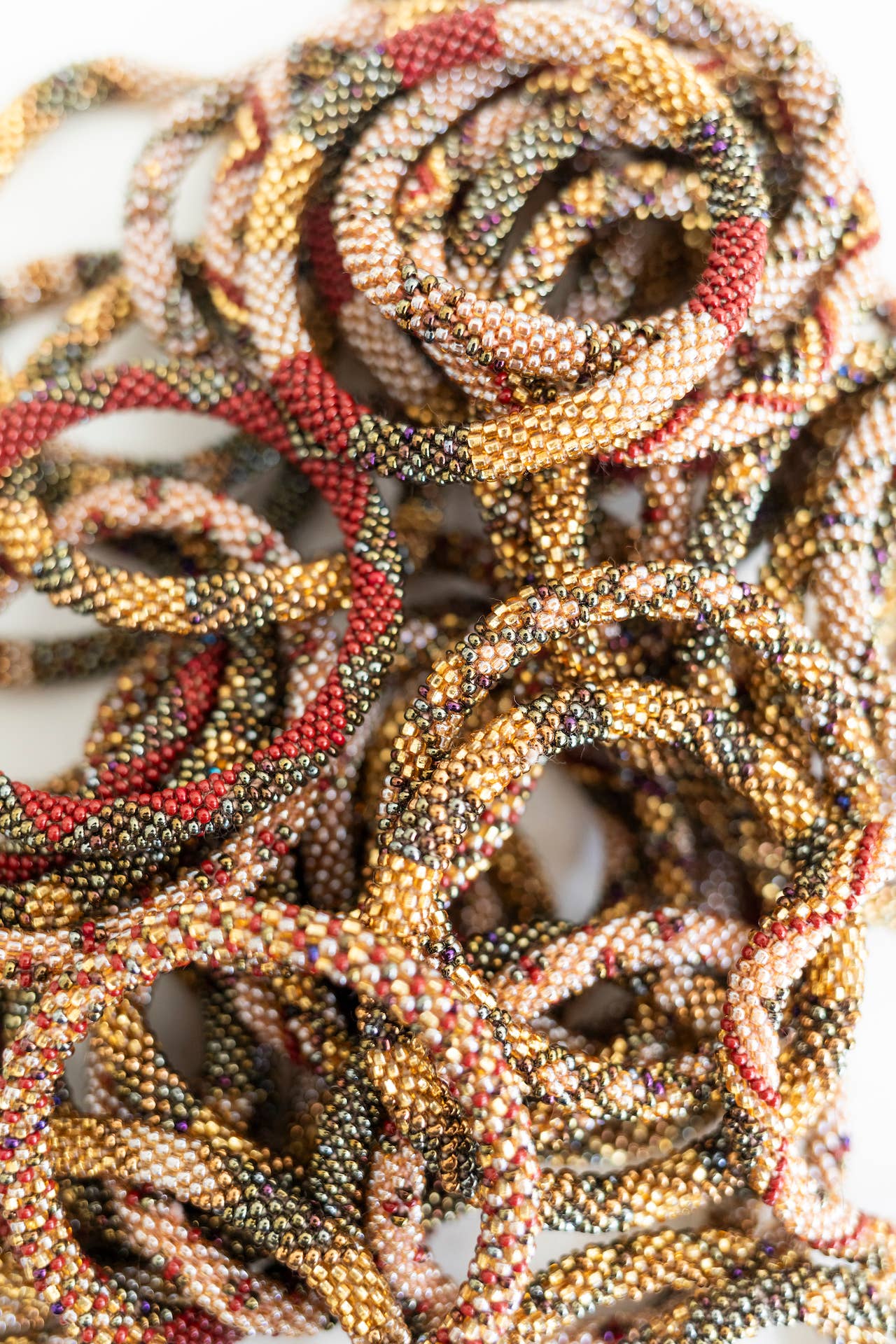 Roll-On® armbanden - Kastanje