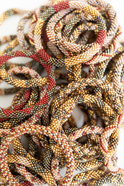 Roll-On® armbanden - Kastanje