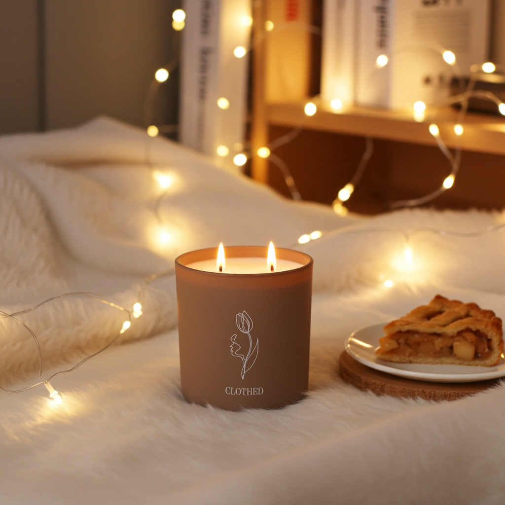 Clothed Candle: Apple Pie
