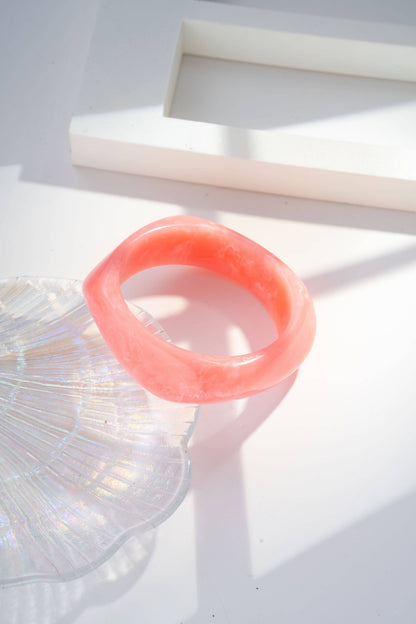 Marmeren effect hars armband