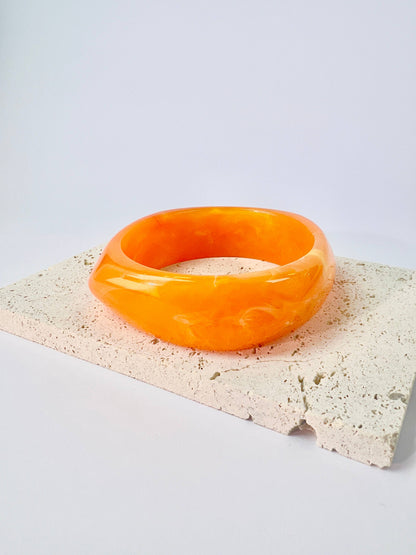 Marmeren effect hars armband