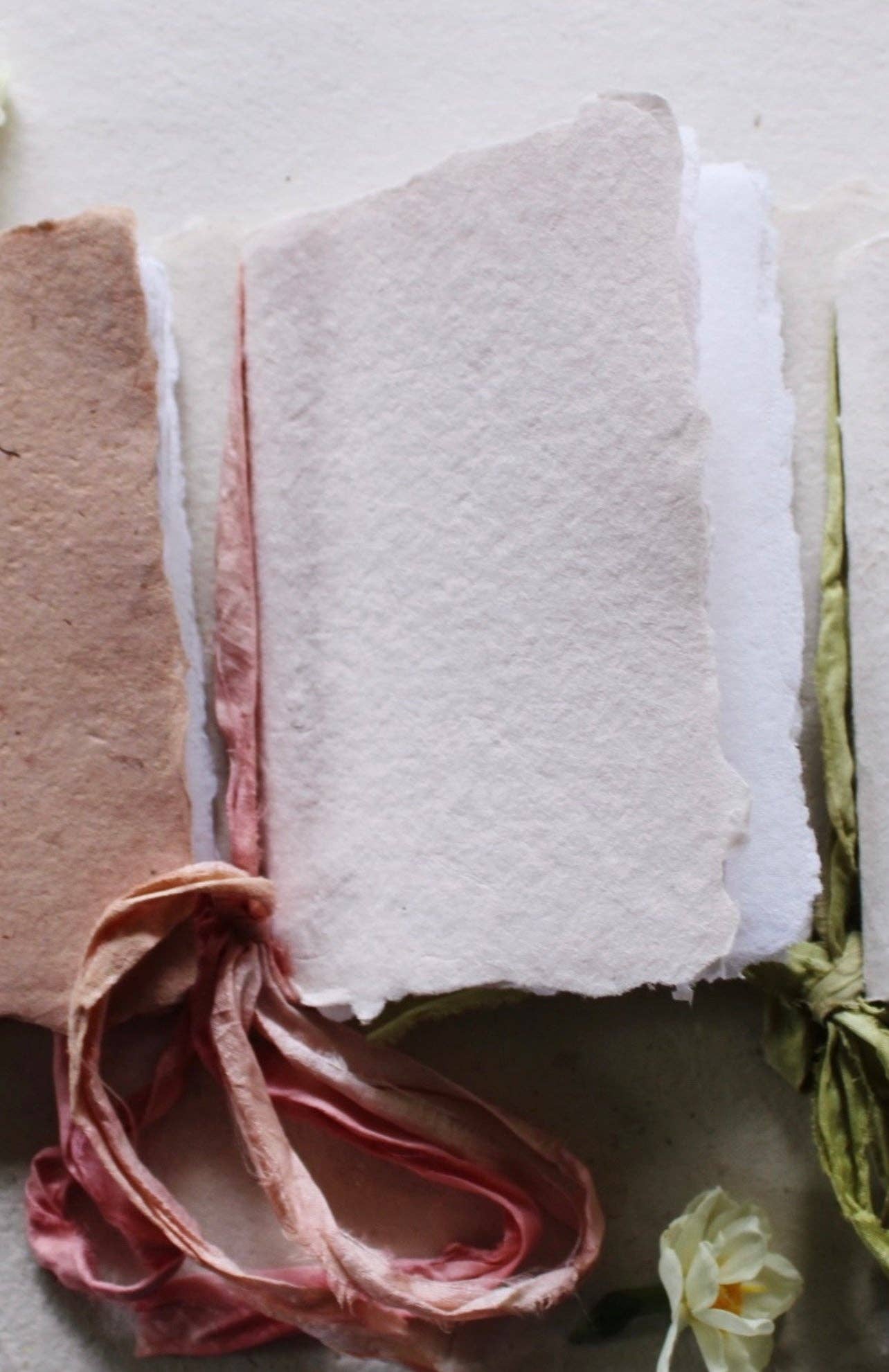 Notitieboekje van handgeschept papier