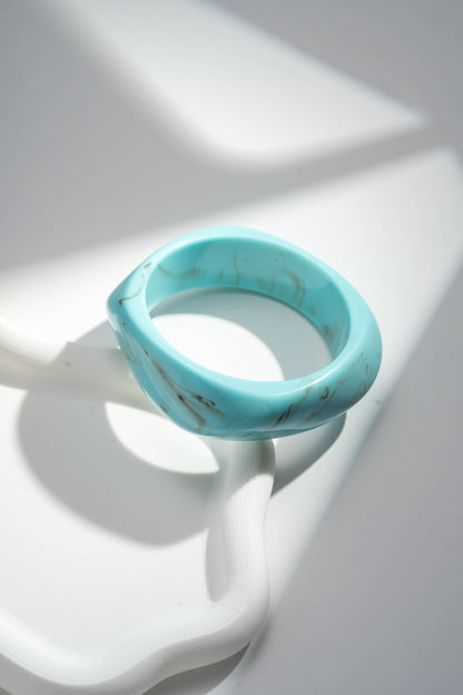 Marmeren effect hars armband