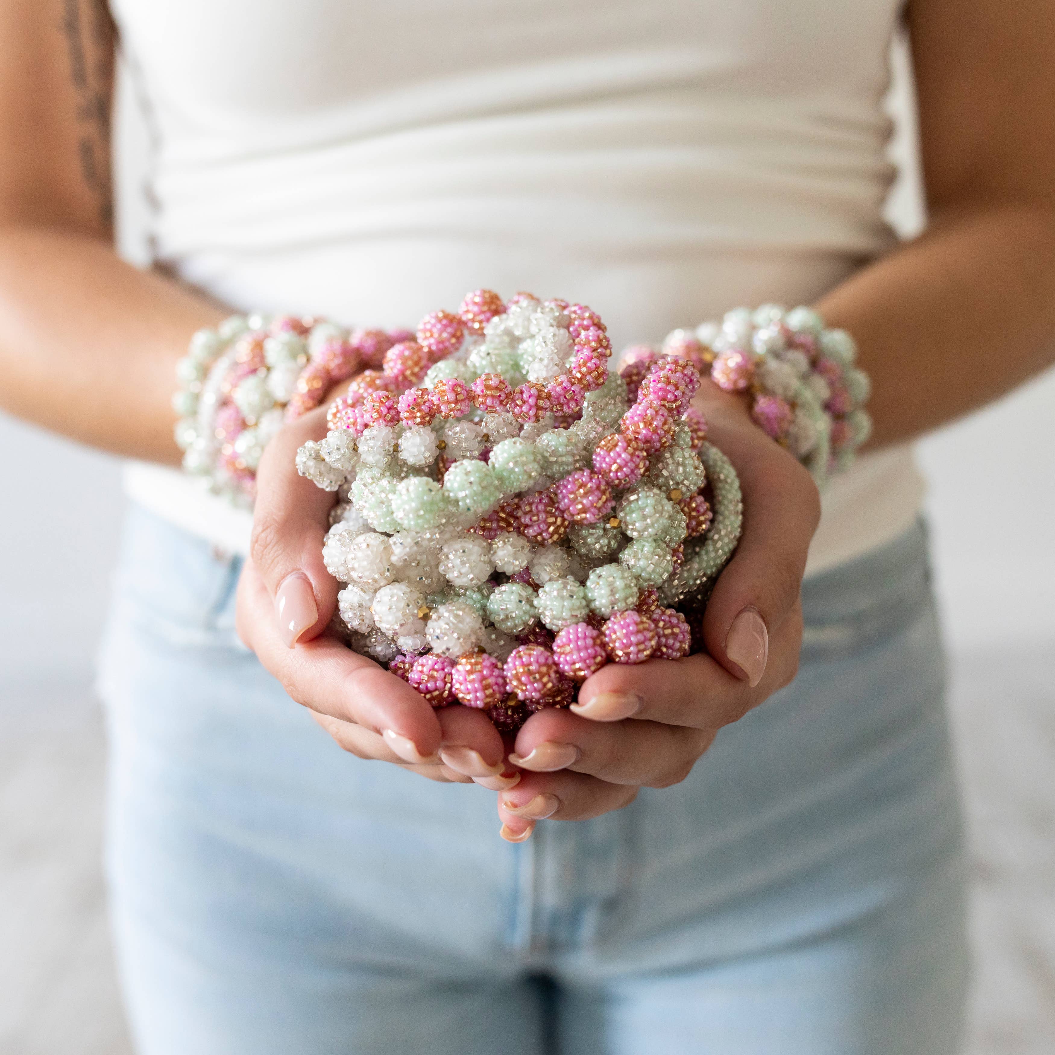 Roll-On® globe armband - Stardust